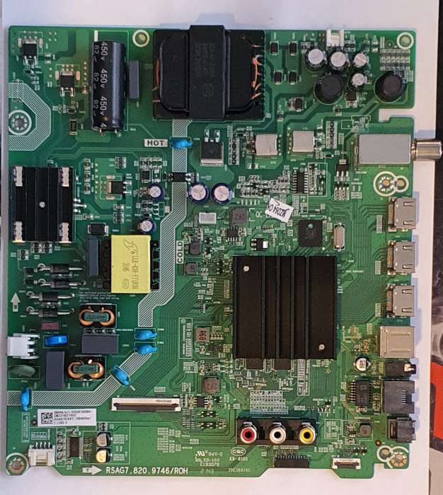 HISENSE 55A6G RSAG7.820.9746 Replacement Motherboard for Hisense 55" TV