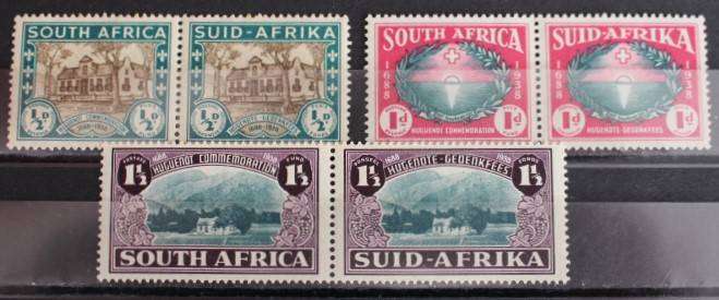 UNION 1939 HUGUENOT LANDING PAIRS