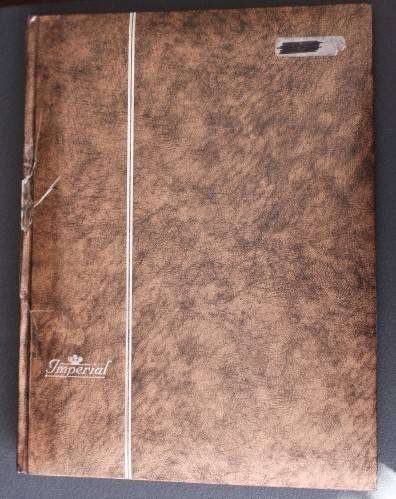 SWAZILAND IMPERIAL ALBUM 10 PAGE 20 SIDES,DAMAGE ON SPINE