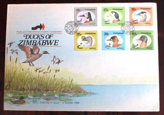 ZIMBABWE 1988 DUCKS