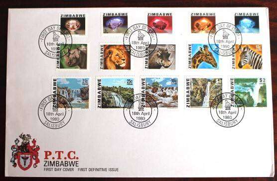 ZIMBABWE 1980 DEFINITIVE ISSUE