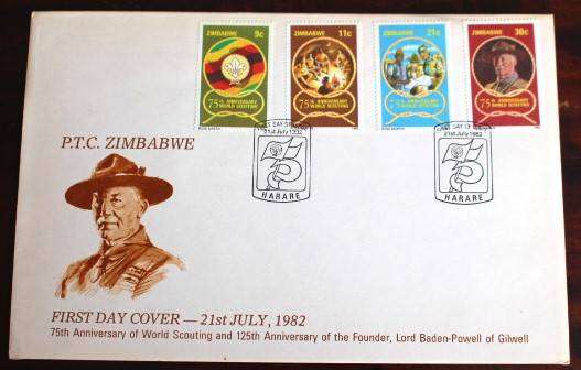 ZIMBABWE 1982 WORLD SCOUTING