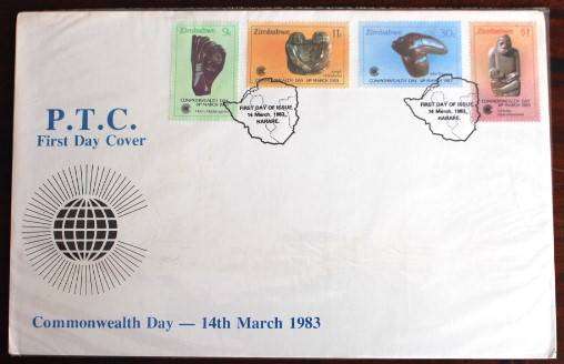 ZIMBABWE 1983 COMMONWEALTH DAY