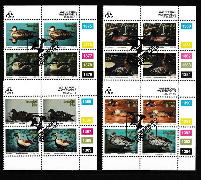 TRANSKEI 1972 WATERFOWL
