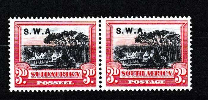 SWA 1927 LONDON PICTORIAL PAIR MH