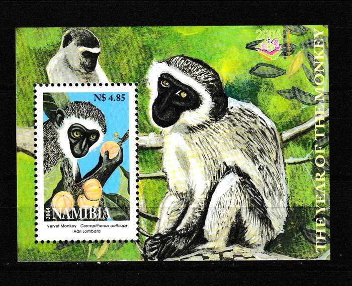 NAMIBIA 2004 YEAR OF THE MONKEY