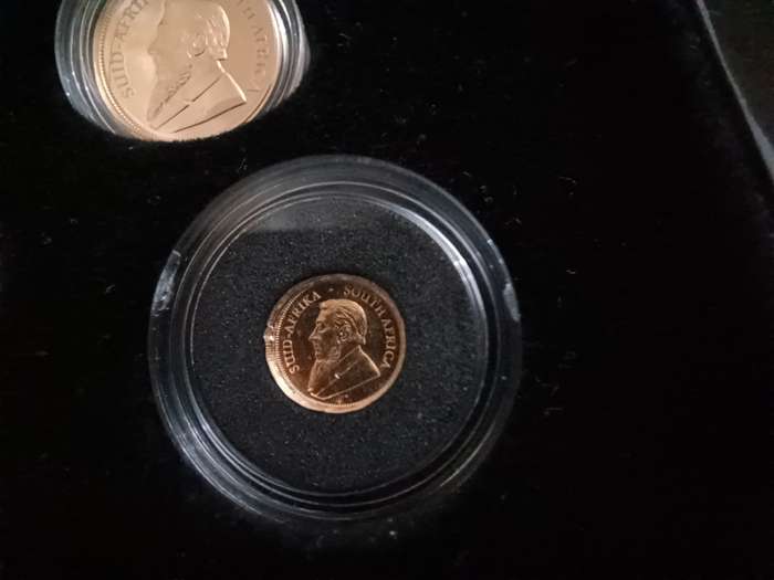 2017 Proof Krugerrand Fractional Set (10th to 50th)