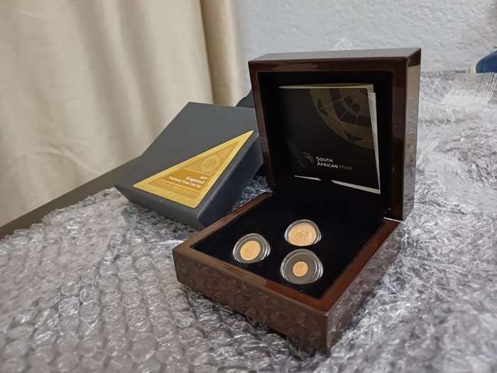2017 Proof Krugerrand Fractional Set (10th to 50th)