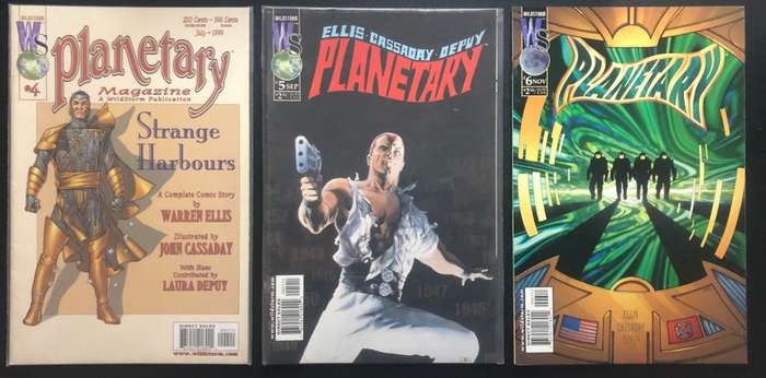 Planetary #1-20 (1999) - WildStorm(DC Comics)