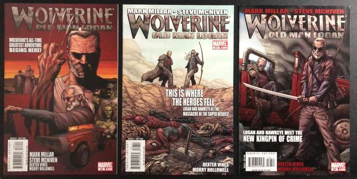 Wolverine: Old Man Logan(2008) - Complete Run + Variants