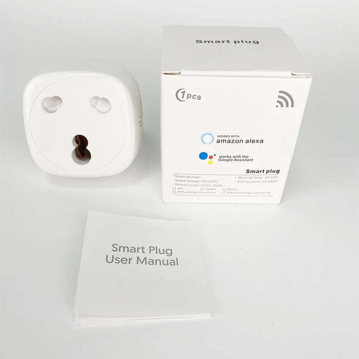 Zigbee Smart Plug 16A TUYA South African Power AC Plug Socket