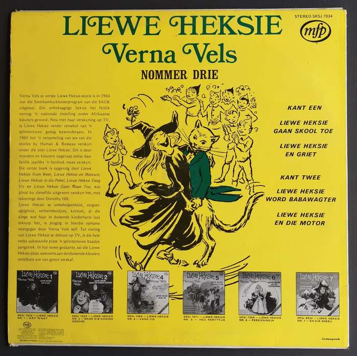 Verna Vels - Liewe Heksie Nommer Drie (Vinyl LP)