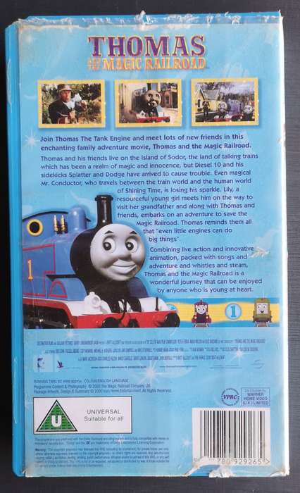 Thomas and the magic railroad (VHS)