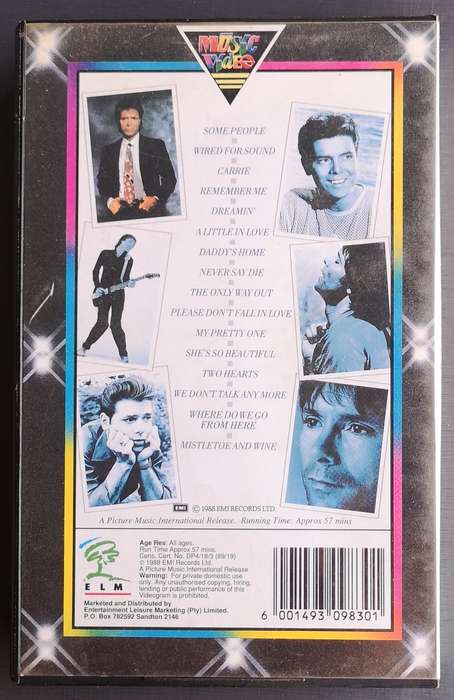 Cliff Richard Private Collection 1979-1988 (VHS)