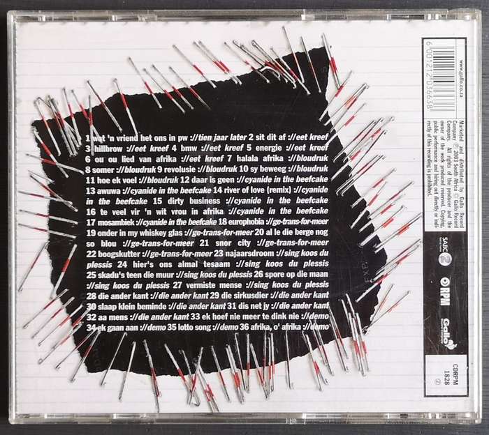 Johannes Kerkorrel - Pêrels voor die swyne (CD)