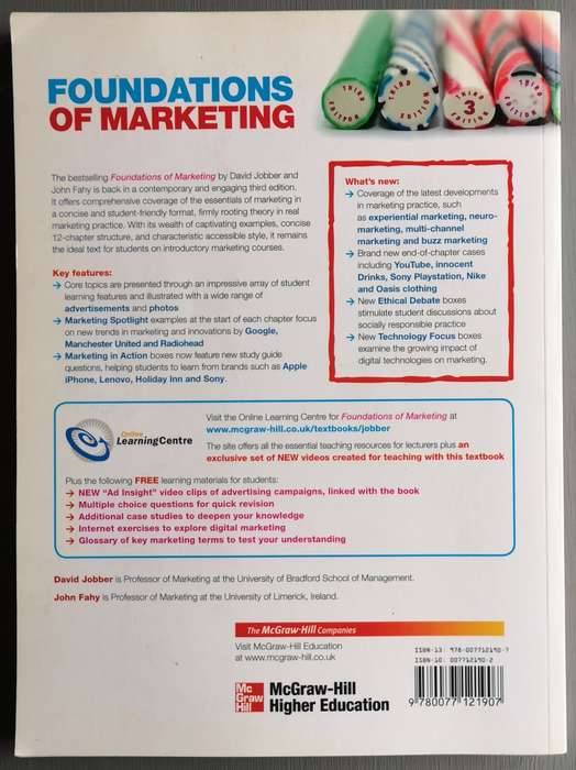 Foundations of Marketing - John Fahy, David Jobber