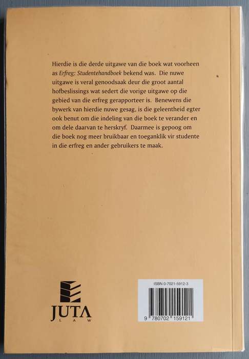 Die Erfreg - M.J. de Waal, MC Schoeman-Malan