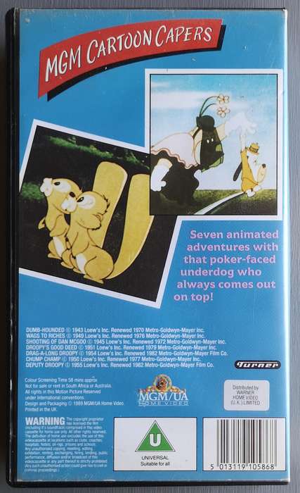 Droopy (VHS)