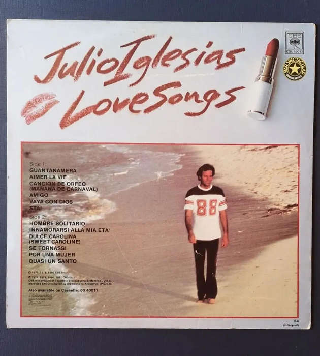 Julio Iglesias - Love Songs (Vinyl LP)