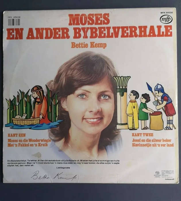 Bettie Kemp - Moses en ander Bybelverhale (Vinyl LP)