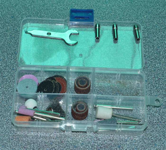 Rotary Tool with some accessories - Martlet MMJ130RT