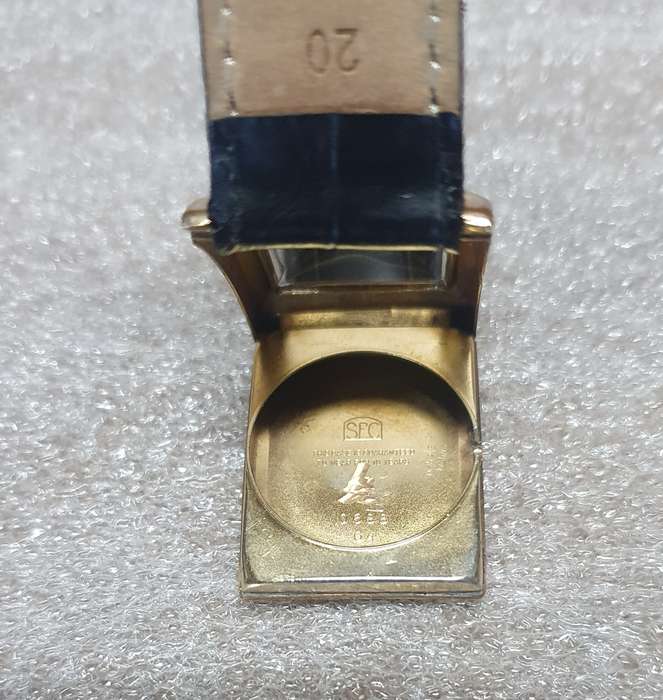 Vintage Probably Longines Art Deco Manual Wind Mens Wristwatch circa 1926 in good working condition