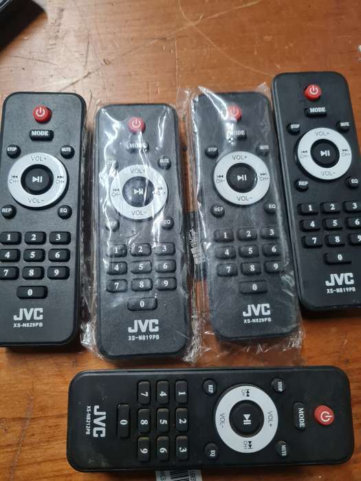 JVC XS-N819PB/XS-N829PB/XS-N8212PB REMOTE CONTROLS