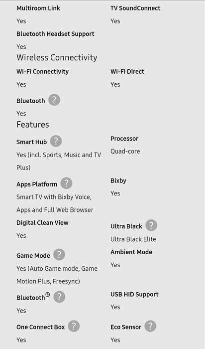 SAMSUNG 65Q9FNAK QLED PREMIUM SMART TV