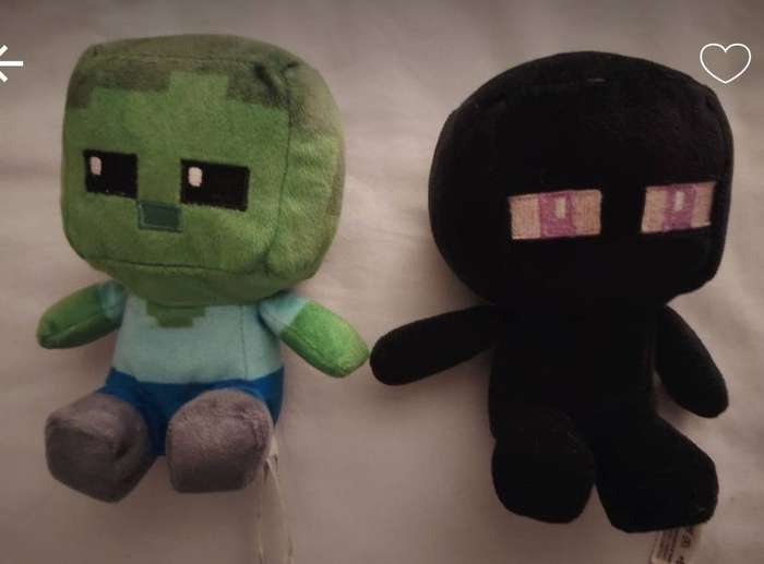 Minecraft Plushies