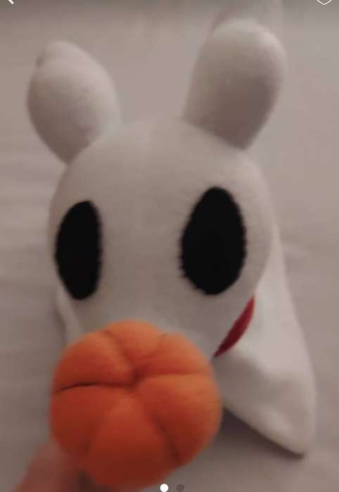 Zero from Nightmare before Christmas plushy
