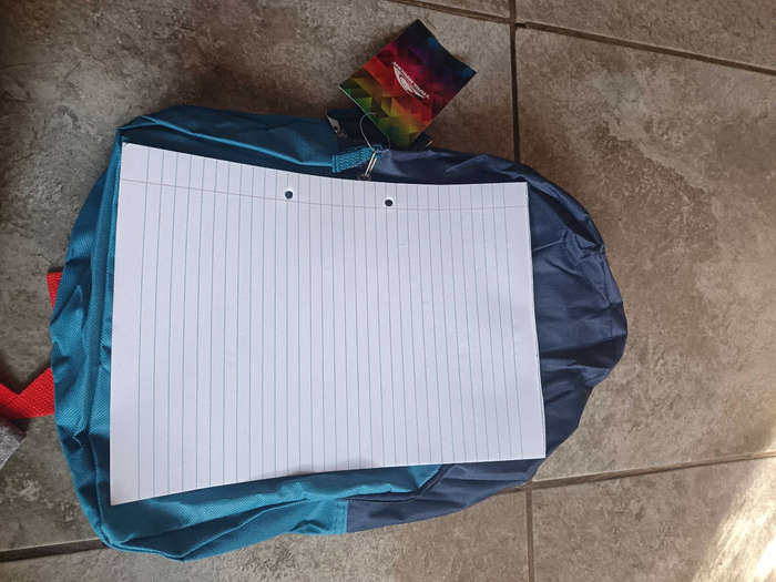 Spacious Everyday Backpack  shades of blue (dark)