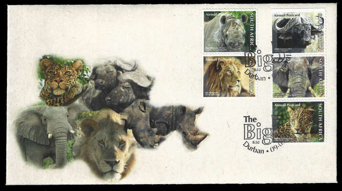 2014 Big 5, Very Rare FDC