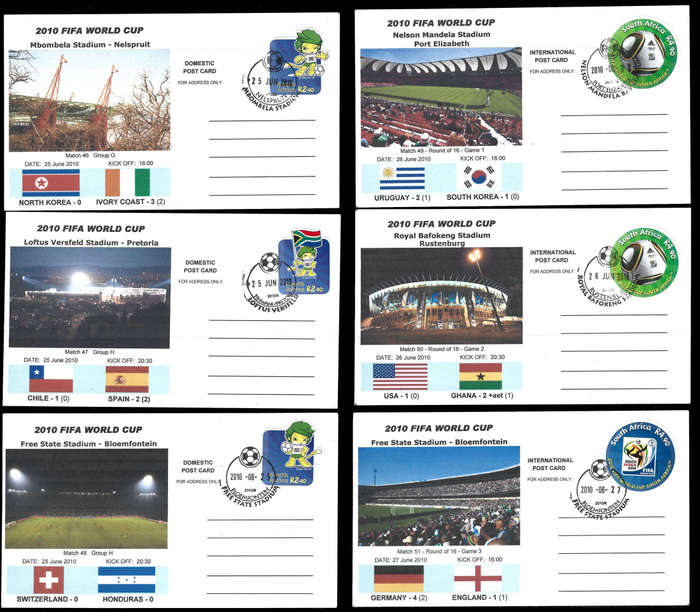 2010 Selection SOCCER WORLD CUP CARDS (68 in total), RARE!, SEE DESCRIPTION