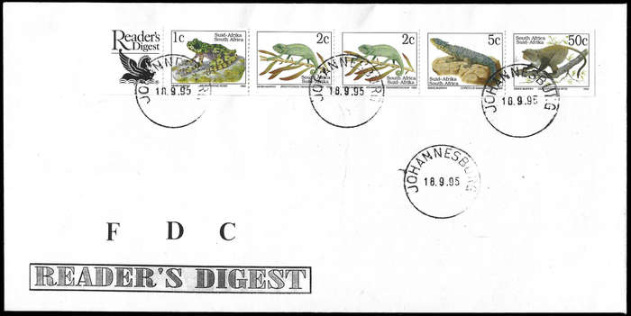1995 Reader's Digest FDC, Very Scarce