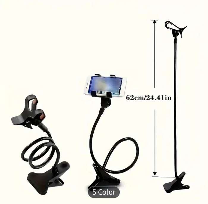 [Rotatable Stand] Flexible 360-Degree Rotatable Tablet and Phone Stand