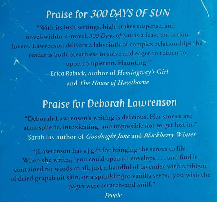 300 Days of Sun by Deborah Lawrenson