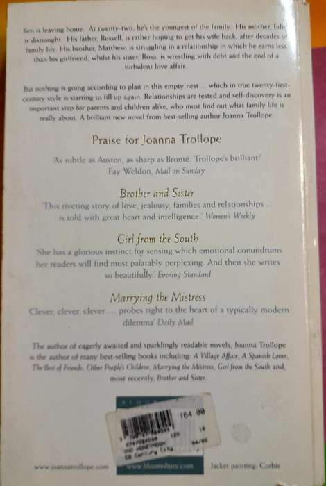 Second Honeymoon by Joanna Trollope