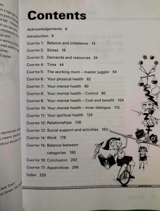 Get the Balance right by Dr Colinda Linde