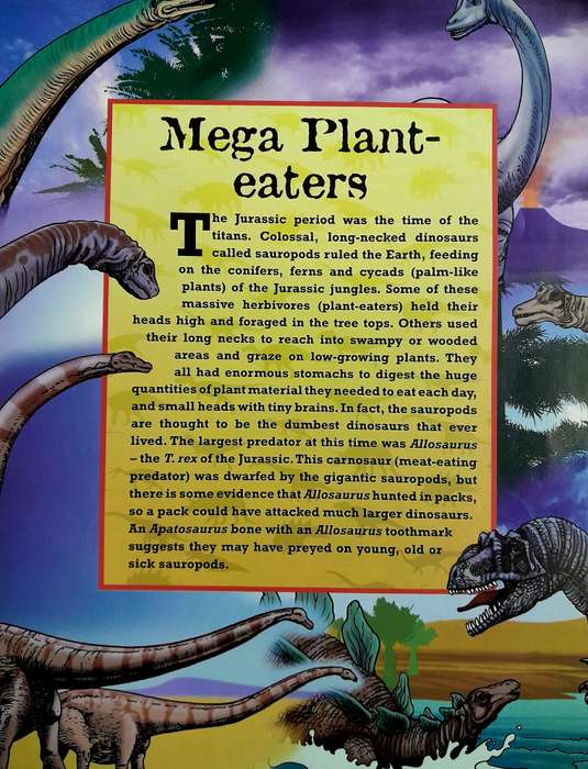 Mega Plant-Eaters Dinosaurs by Igloo Books