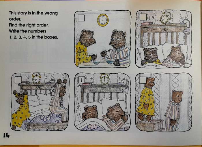 Hairy Bear Activity Book