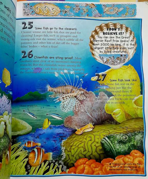 100 Facts Oceans by Miles Kelly