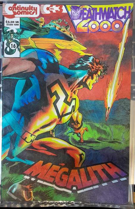 1993 Continuity Comics Deathwatch 2000  Megalith