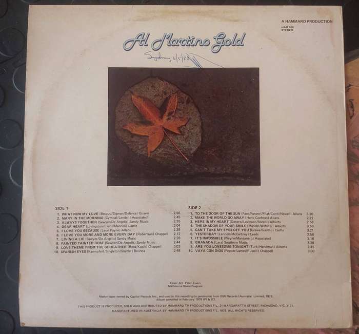Al Martino Gold