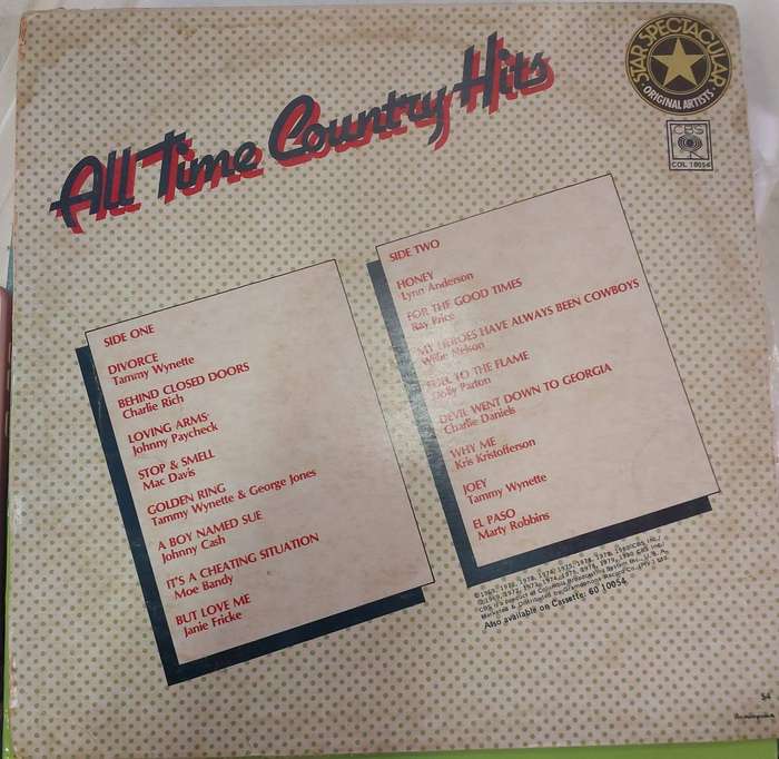 All time country hits