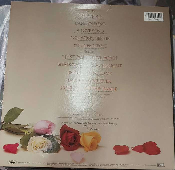 Anne Murray's - Greatest Hits