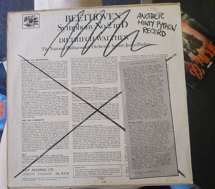 Another Monty Python Record