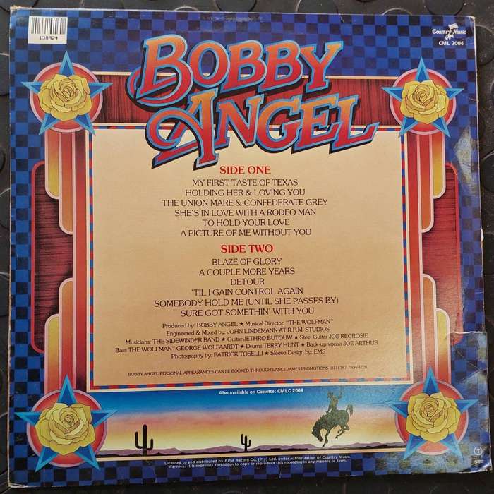 Bobby Angel - My first taste of Texas