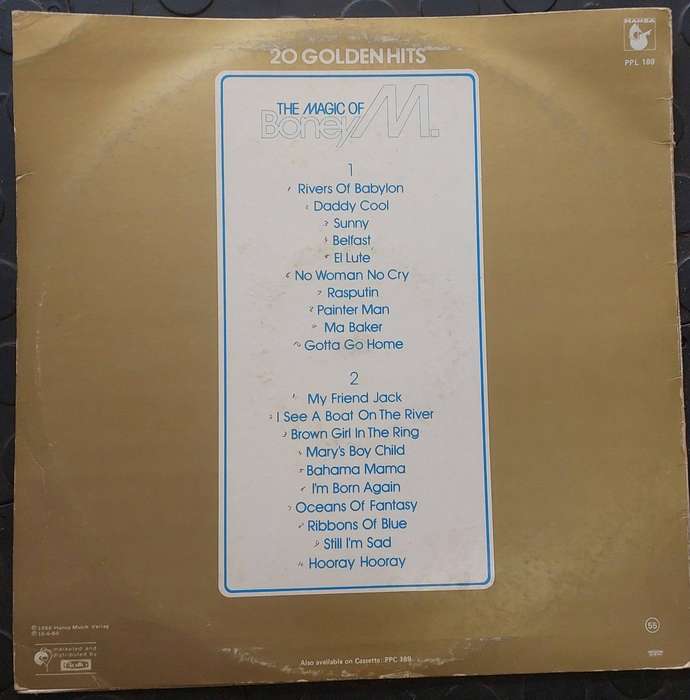 The Magic of Boney M - 20 Golden Hits