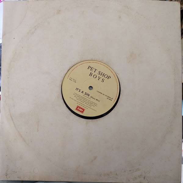 Pet shop Boys  - It's a sin 12"