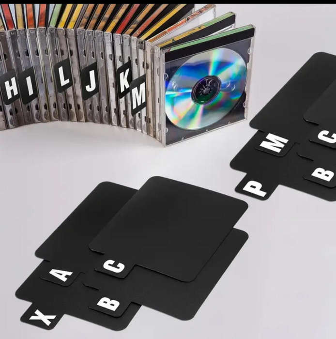 Divider set alphabetical